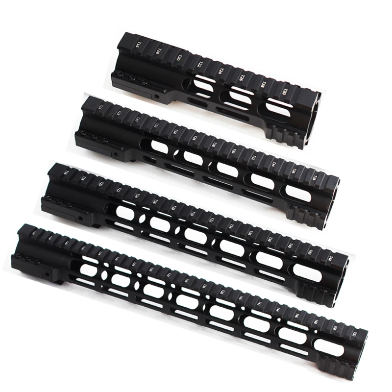 Magorui AR15 M4/M16 свободный поплавок M LOK Quad Rail Handguard Picatinny 7/10/12/15/inch со стальной