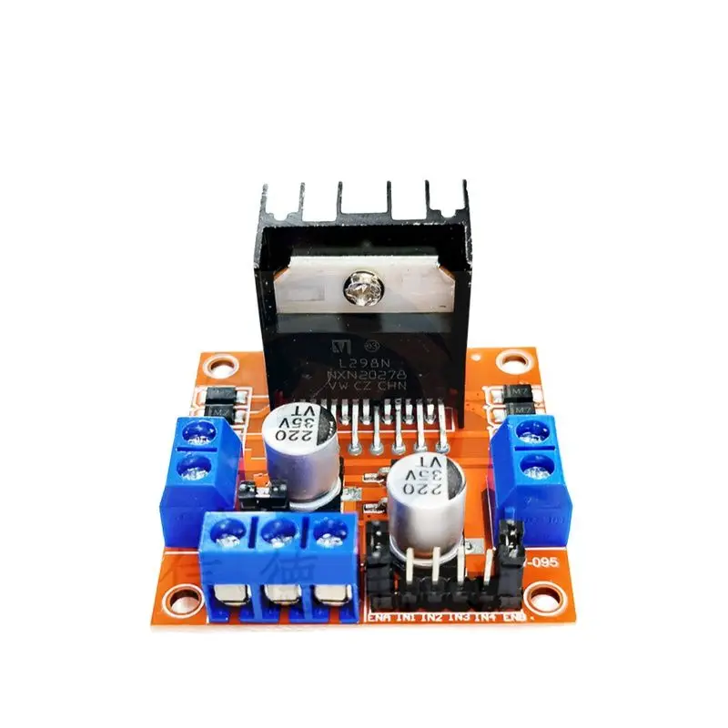 

Red Board L298N Motor Driver Board Module Stepper DC Smart Car Robot 298