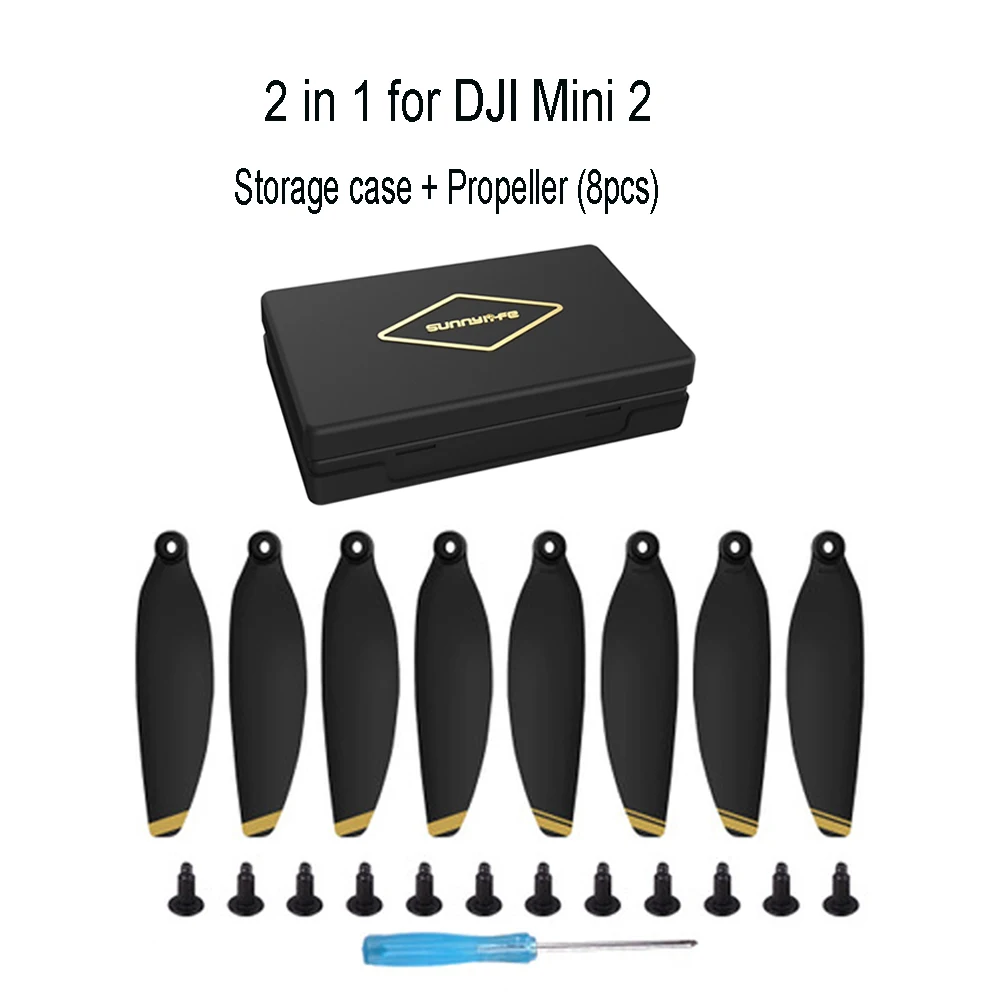 best cheap drone DJI Drones Propeller and Props Storage Case Box for Mavic Air 2/2s Mavic 2/Mavic Mini/Mini 2/Mini SE Accessories snaptain drones Camera Drones