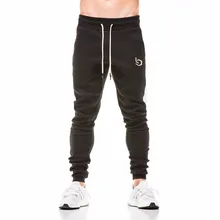 New Spring Jogger Pants Men Cotton Patchwork Sweatpants Fitted Sweat Pants Active Casual Trousers Track Pant