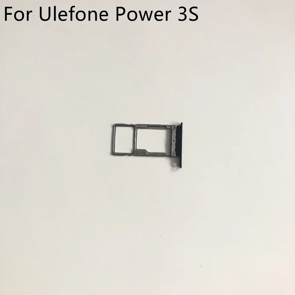 Б/у Sim держатель для карт лоток Слот для карт Ulefone power 3S MTK6763 Восьмиядерный 6," 2160x1080 смартфон