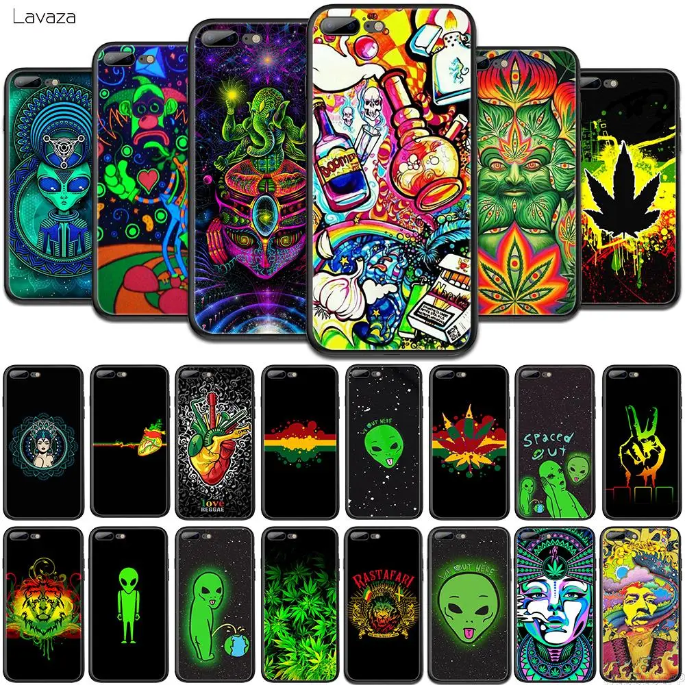 Мягкий ТПУ чехол Lavaza Weed Art stellar для OPPO A1K A3s A5s A7 A37 A39 A57 A77 A5 A9 2020 F3 F9 Reno 10x | Мобильные