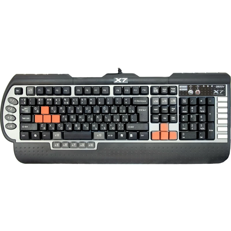 Клавиатура A4 G800V, черный