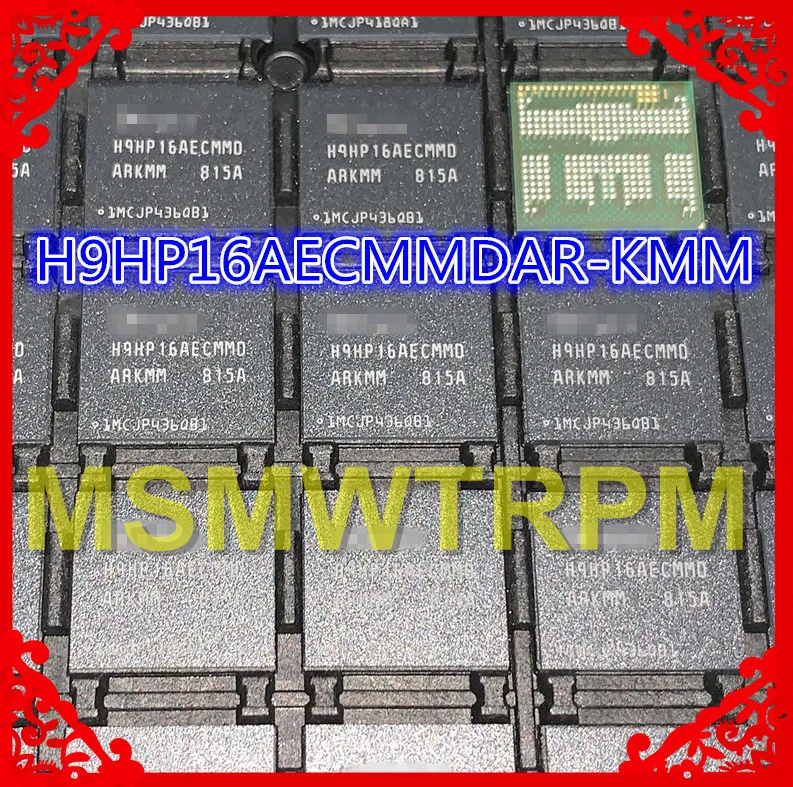 H9HP16AECMMDAR-KMM BGA254Ball EMCP 128 + 48 128 ГБ памяти мобильного телефона новый оригинальный и б/у 100% Протестировано