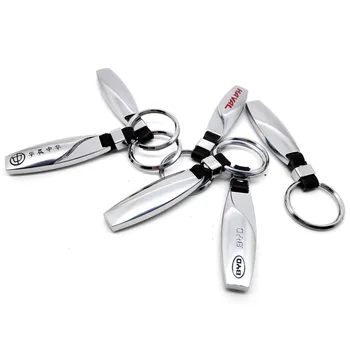 

Key Ring For Honda Toyota Mini Cooper Chevrolet Jeep Nissan BMW Mercedes Hyundai Jaguar Subaru Metal Car Keychain Decor