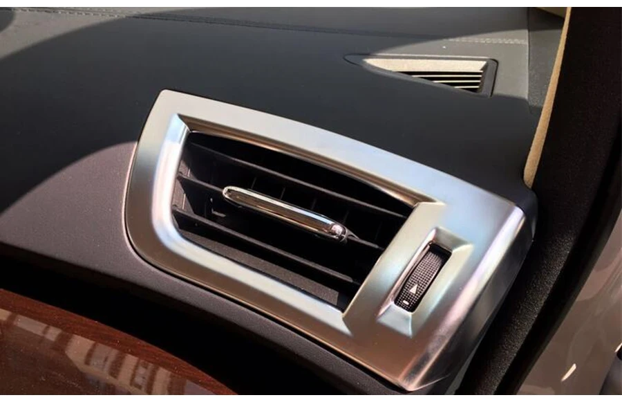 Автомобильные аксессуары для Toyota Alphard/Vellfire AH30- ABS приборной панели кондиционера на выходе Вентиляционное покрытие отделка матовая