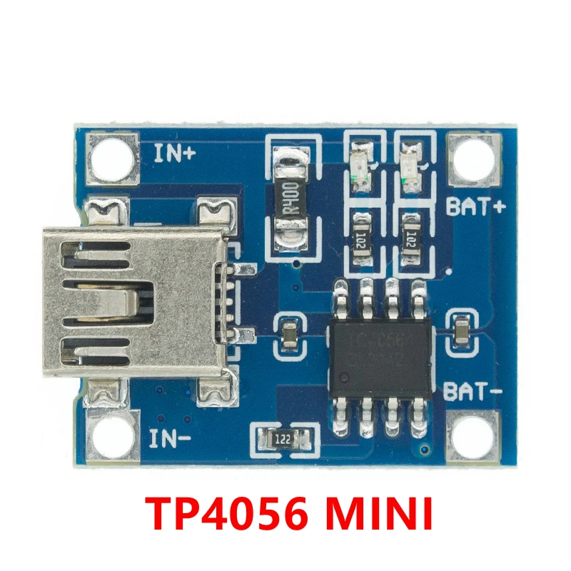 100 шт. зарядная плата TP4056 с Micro USB 5 В 1A 18650|micro usb 18650|usb 18650charging board |