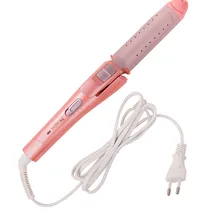 Складной мини портативный с двумя температурными режимами два-в-одном щипцы для завивки волос выпрямитель для волос