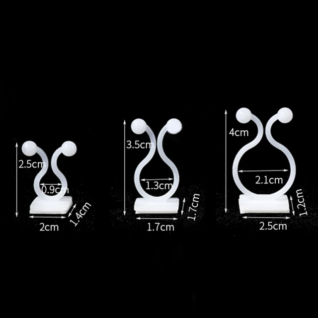 100Db-Os Önálló Növényi Mászó Fali Rögzítő Klipek Otthoni Szőlő Lógó Tartó Horog Dekoráció Az Kerti Falra Ragasztott Horoghoz - Image 6