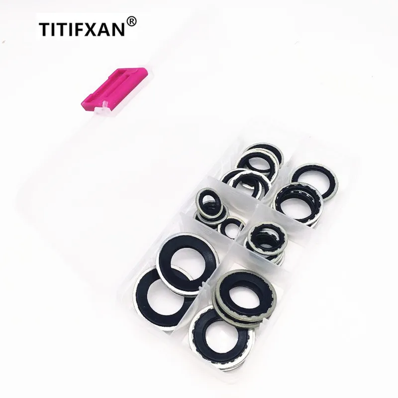 28 шт. универсальные прокладки для автомобильного кондиционера|compressor gaskets|automotive air