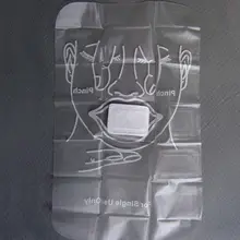 10 шт прозрачная маска для первой помощи, Полиэтиленовая маска, одноразовая сумка для тренировок, спасательный набор для активного отдыха