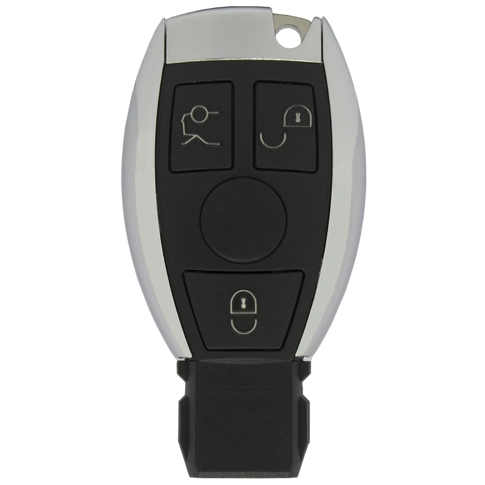 WhatsKey 3 кнопки дистанционного ключа автомобиля оболочки чехол 2000+ NEC BGA для Mercedes Benz A B C E класс W203 W204 W205 W210 W211 W212 W221