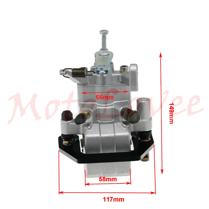Motolovee модифицированный тормозной суппорт нижний насос тормозной насос задний тормозной суппорт для ATV Yamaha Rhino 660 2006-2009 задний тормозной суппорт