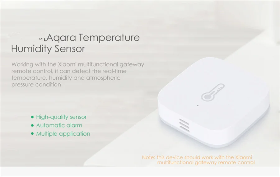 Temperature Sensor Smart Air Pressure Humidity Environment Smart Control Zigbee