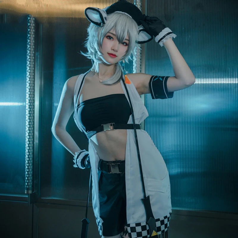Game Arknights Cliffheart Cosplay Costume Women Fancy Suits Full Sets