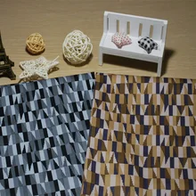 Lychee Life 50x148 см, ткань с геометрическим принтом, Модные цветные ткани, ручная работа, швейные принадлежности для одежды, украшения