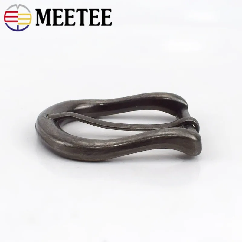 Meetee/2 шт., металлические Модные мужские и женские пряжки на ремне, Ретро металлическая пряжка, DIY обувь, сумки, джинсы, аксессуары для шитья ZK898