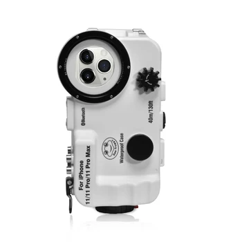 

For IPhone11/11pro /11pro max Professional Waterproof Phone Case 60M Underwater Mobile Phone Housing Diving Swimming Surfing