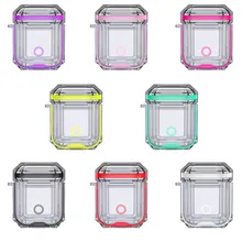 Прозрачный Earpods чехол для AirPod роскошный мягкий силиконовый ударопрочный защитный корпус чехол для MacBook Air стручки аксессуары для airpods