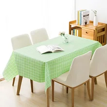 Special Offers Nordic Fresh Lattice Print PEVA Tablecloth Waterproof Oil Proof Anti Scalding Household Wedding Birthday Party Table Cloth Special Offers Nordic Fresh Lattice Print PEVA Tablecloth Waterproof Oil Proof Anti Scalding Household Wedding Birthday Party Table Cloth