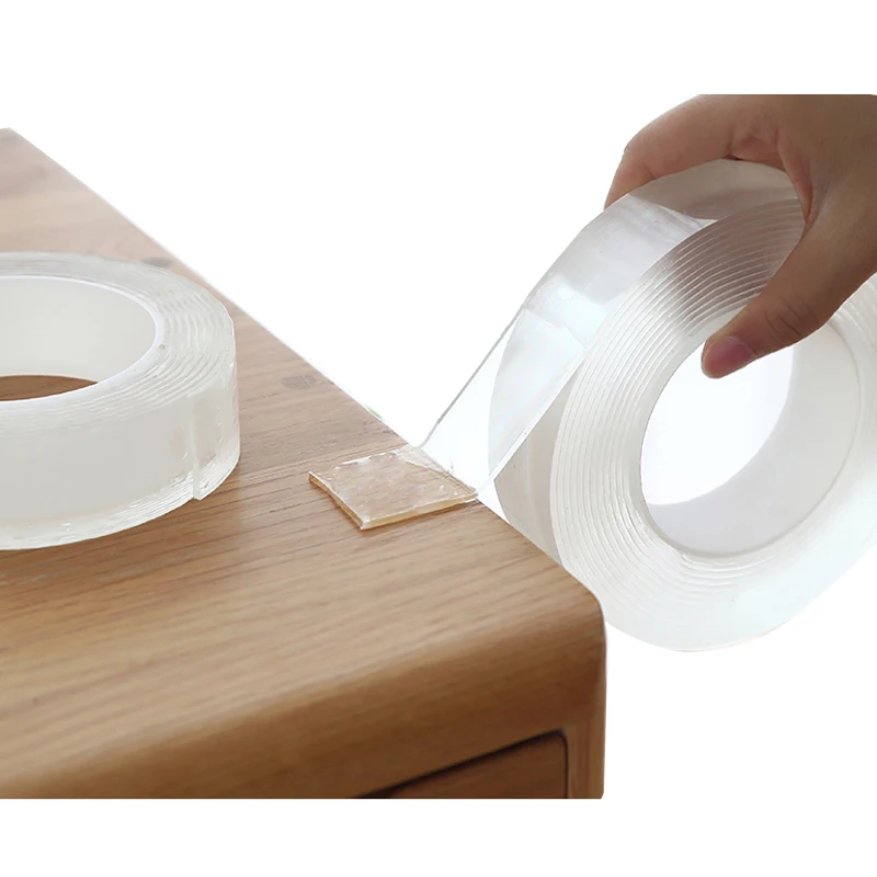 

Reusable 3M Double Sided Nano Magic Adhesive Tape Super Fix Waterproof Scotch Sticky Electrical Tape Home Improvement Gadgets