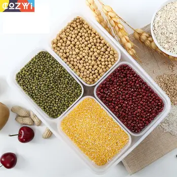 

5l Food Storage Container Sealing Cap Freshness Preservation Rice Corns Storage Box Household Food Container