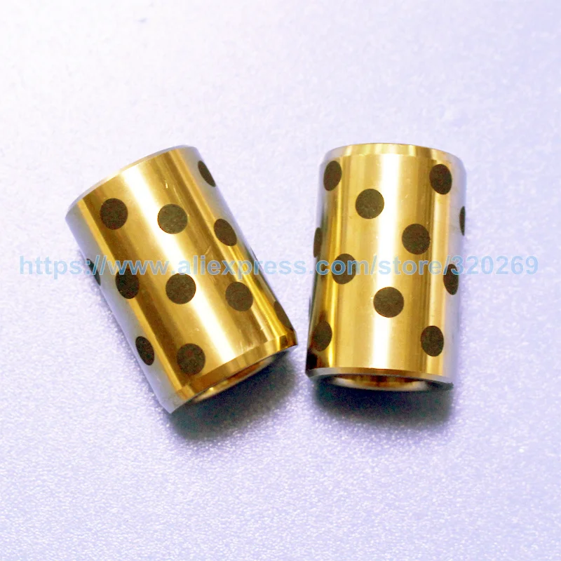 35mm 9mm-diameter 10mm Brass BUSHES 50mm Long-Hole