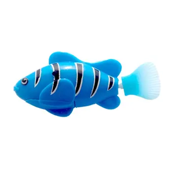 

Mini Bionic Fishing Toy Electric Swimming Magical Le Bao Fish Underwater World Deep Sea Electronic Sensing Fish Baby Bath Gifts