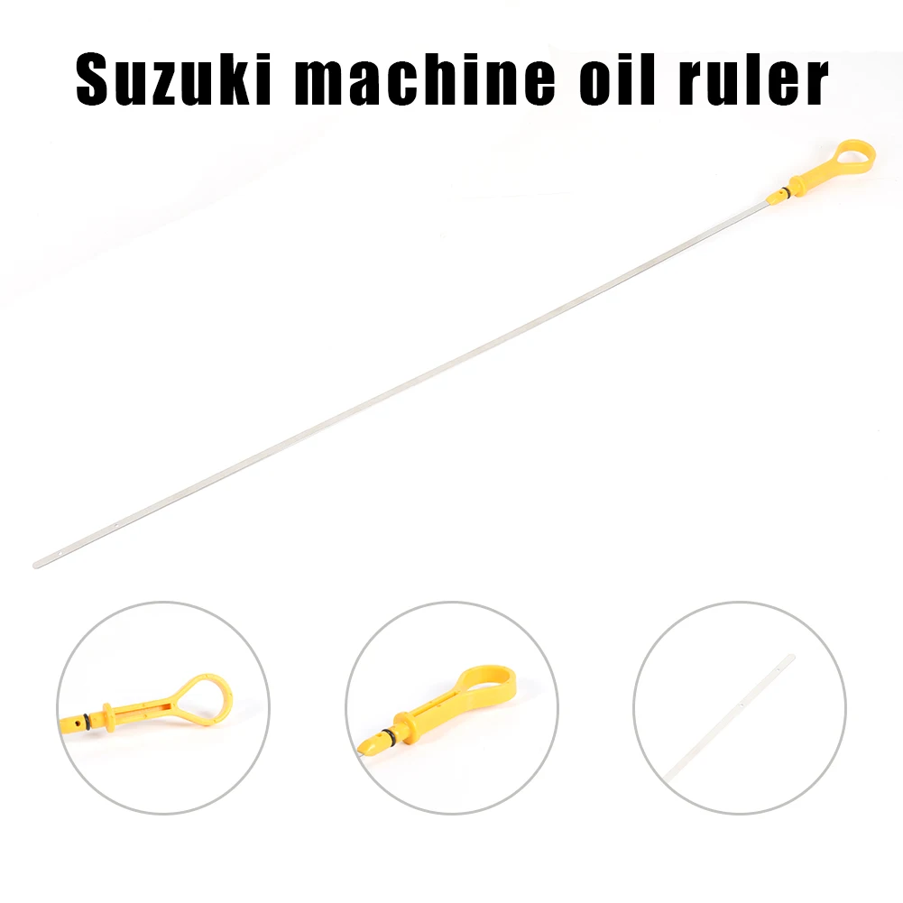 

Engine Oil Dipstick Oil Level Gauge Dip Stick Handle Nylon Ruler Stainless Steel Sheet for Suzuki Aerio 02-06 Vitara 2.0L