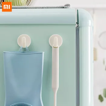 

Xiaomi Mijia 4Pcs ABS Powerful Magnet Hooks Kitchen Refrigerator Surfaces Home Hanging Hook Toiletry Kits Accessories Smart Home