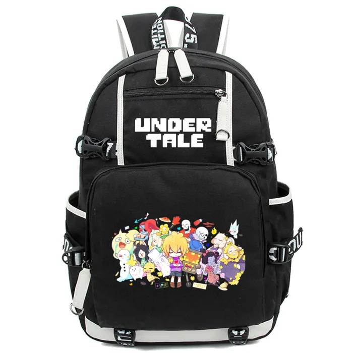 Style 5 Аниме Undertable San Рюкзак Сумки для книг USB порт сумки для ноутбука школы путешествия девочек рюкзак для мальчиков подарок - Цвет: Style 5