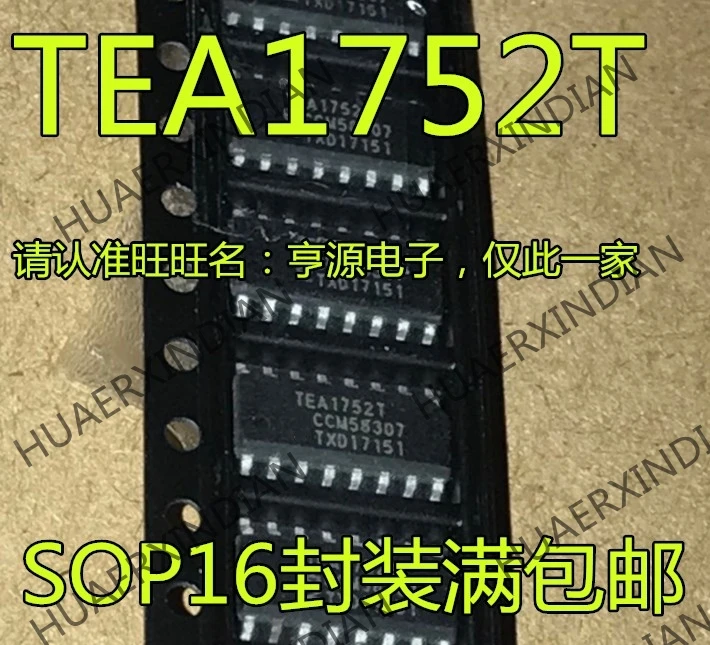 10 шт./лот TEA1752T TEA1752 лапками углублением SOP-16 Светодиодный в