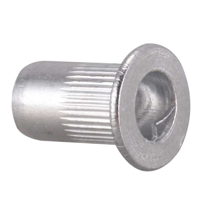 WSFS Горячая M5X13mm/M4X10mm нержавеющая сталь плоская головка глухая Заклепка гайка вставка Nutsert 100 шт