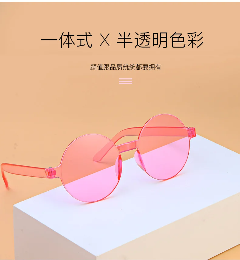 Желтые новые модные милые сексуальные ретро солнцезащитные очки без оправы женские роскошные брендовые дизайнерские солнцезащитные очки яркие цвета UV400 FML 123