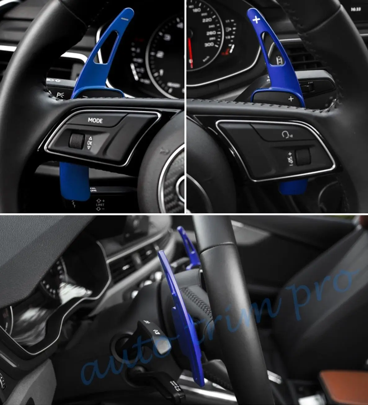 Сплав DSG сдвиг весло переключения рулевого колеса Подходит для Audi A3 A4L A5 S3 S4 Q2 Q5 Q7 TT TTS аксессуары