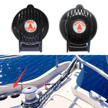 1 пара аксессуаров лодка компактная универсальная лебедка ABS безопасности Брашпиль ножной переключатель морской черный Замена с винтами вверх и вниз