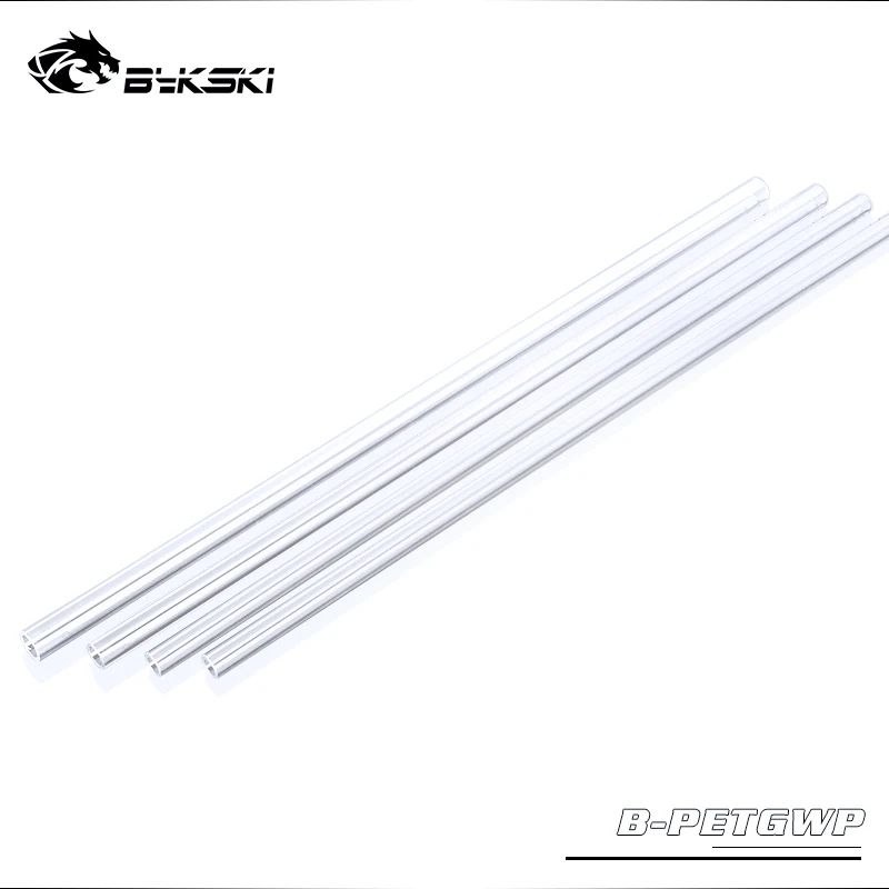 BYKSKI 4 шт./лот жесткие/PMMA/PETG трубки прозрачные жесткие трубы(OD12mm/OD14mm/OD16mm)+ 2 мм толщина+ 50 см длина