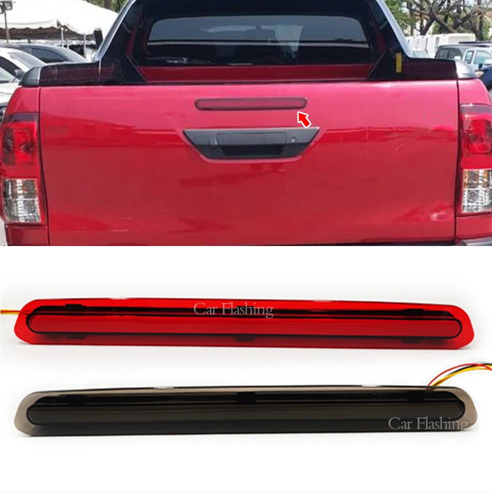 1pcs High Mount Brake Light For Toyota Hilux Revo 2015 2016 2017 2018