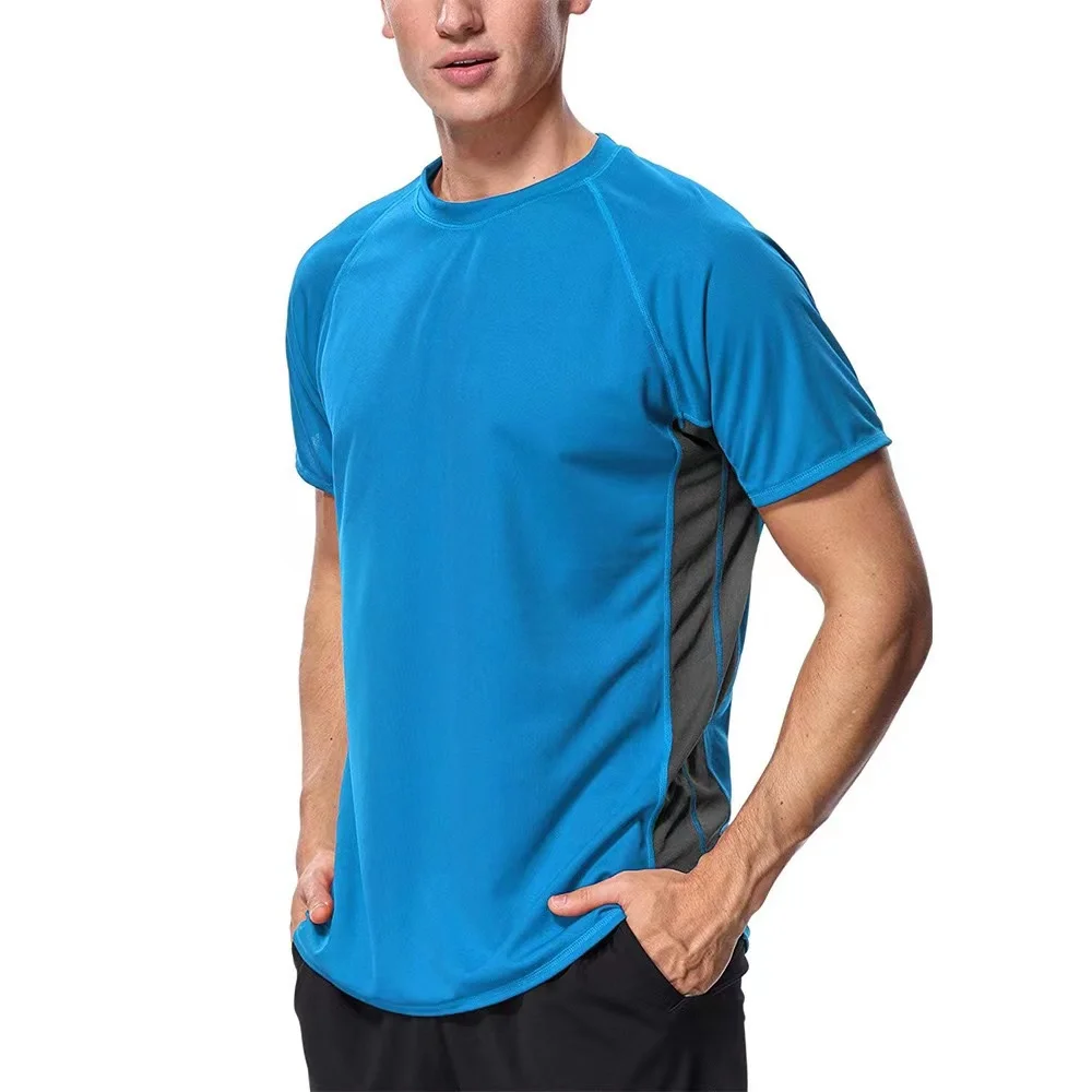 Мужской спортивный костюм Rashguard для вождения быстросохнущая Футболка плавания с