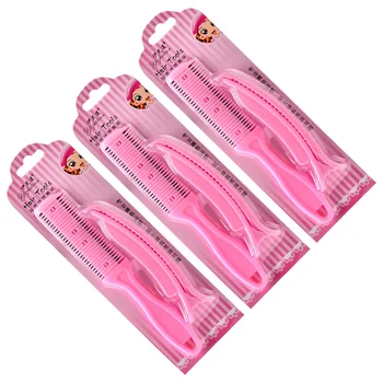 

3Pcs Hair Comb Hair Salon Comb Children's Hair Cutting Tools Set (Random Color)