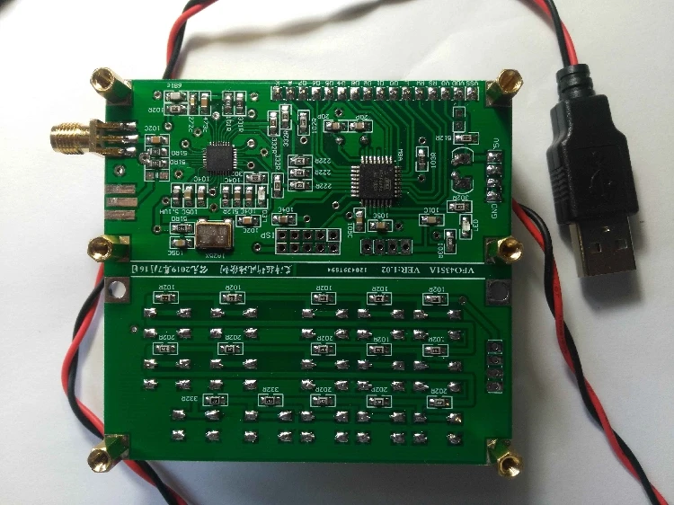 Последняя версия ADF4351 генератор источника сигнала VFO генератор переменной частоты 35 МГц-4000 МГц