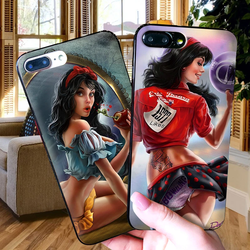 Сексуальный мультфильм кошка девушка Хэллоуин для Xiaomi Redmi 7 Note 4X 5A 16G 32G GO 7A K20 pro 6 5 8