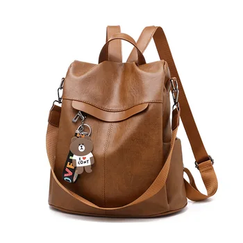 

Make Up Bag Student Backpack School Duffle Fashion Solid Color Travel Women Guccibag Large-volume