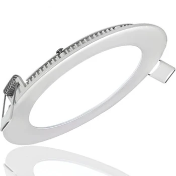 

Ultra thin panel downlight 3W 4W 6W 9W 12W 15W 18W, Round LED Ceiling Recessed Light