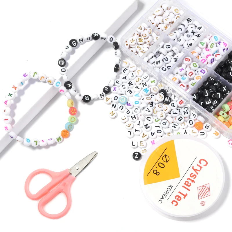 DIY Friendship Bracelet Kit: Beaded Bracelets