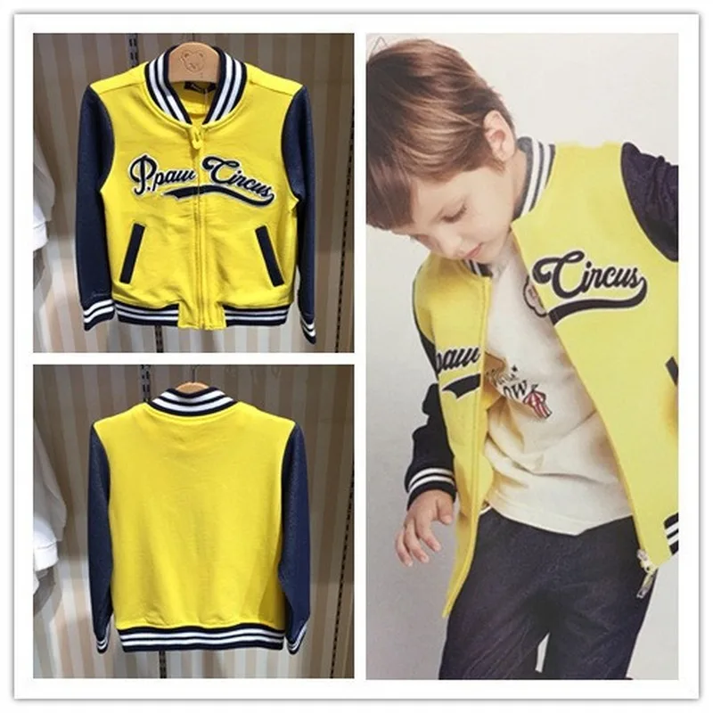 

Spring Autumn Boys' Baseball Jacket Coat