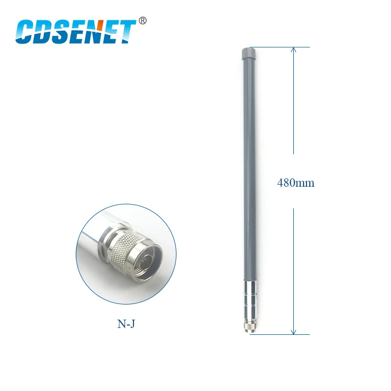 433MHz Wifi Antenna Outdoor N J Connector High Gain 5dBi LTE Antenne Long Range Waterproof for 3