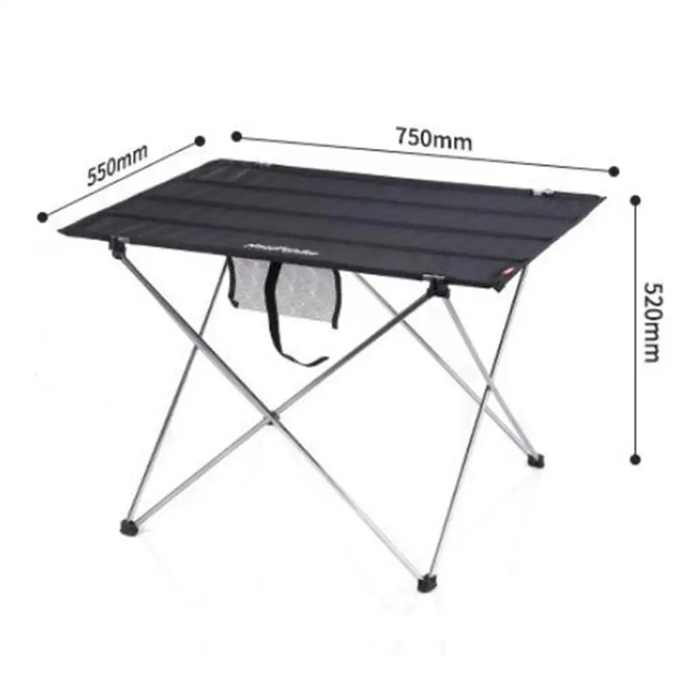 GloryStar, портативный складной стол для кемпинга, уличная мебель, компьютерная кровать, столы для пикника, алюминиевый сплав, ультра-светильник, складной стол