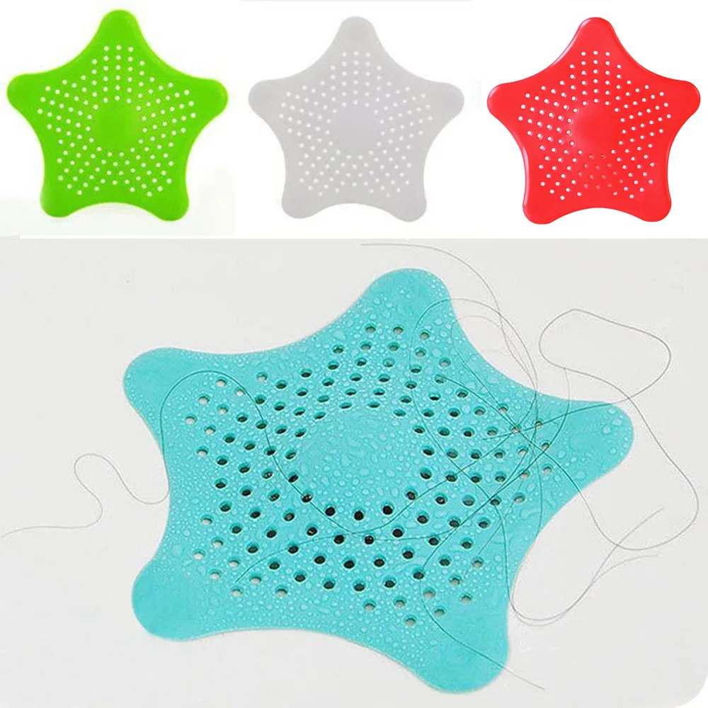 

Star Bathroom Drain Hair Catcher Bath Stopper Plug Sink Strainer Filter Shower cocina bathroom banheiro kitchen sink strainer