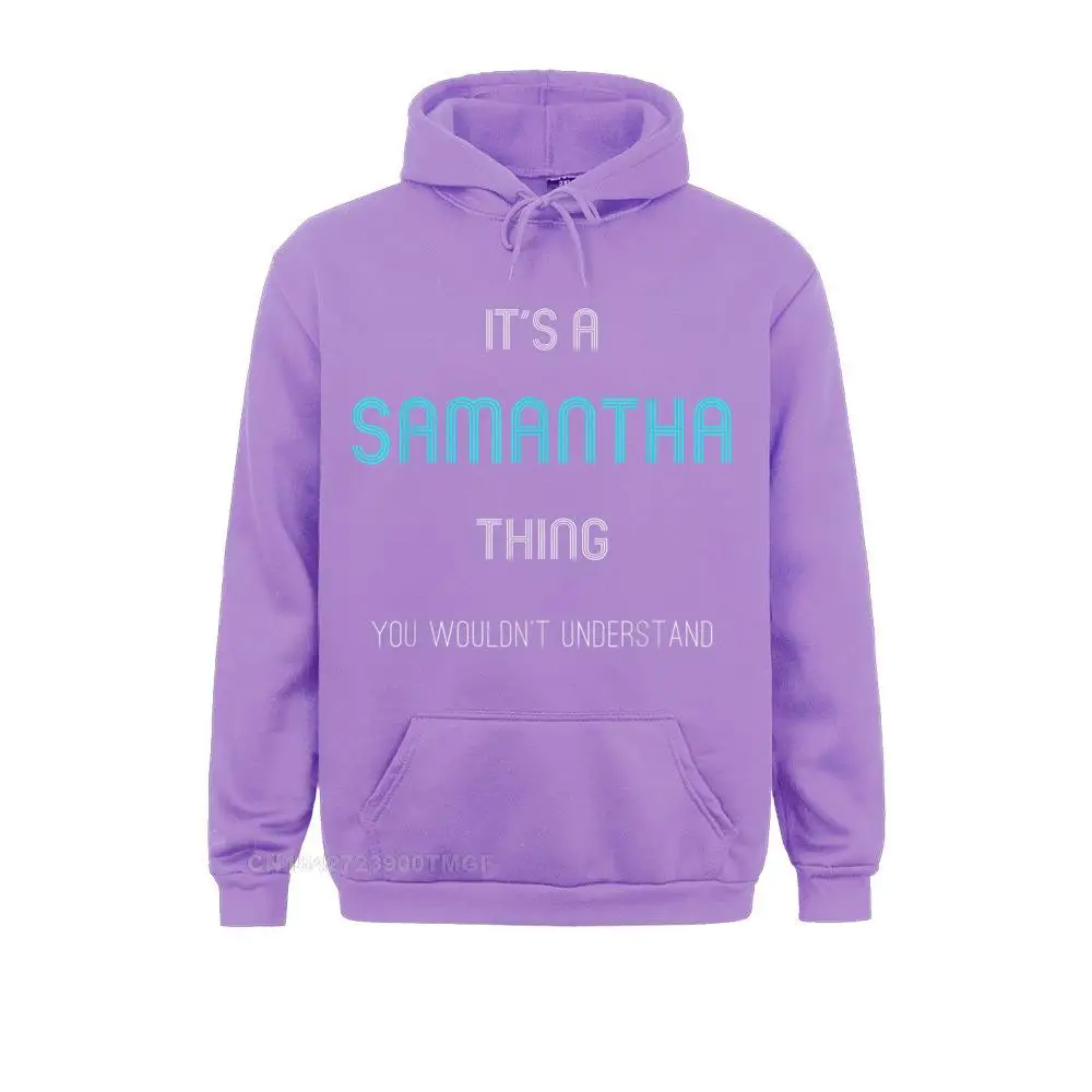 Samantha - Custom First Name Personalized Gift for Women T-Shirt__21272 Fashion Leisure Sweatshirts  Long Sleeve Hoodies for Men Hoods Summer/Fall Samantha - Custom First Name Personalized Gift for Women T-Shirt__21272purple